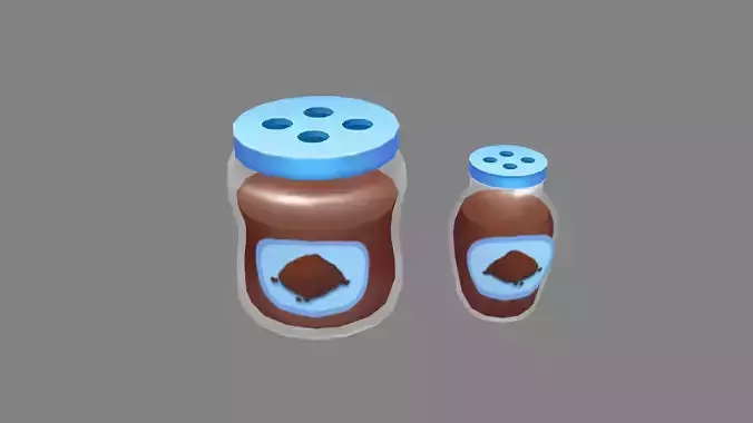 Cartoon cumin seasoning