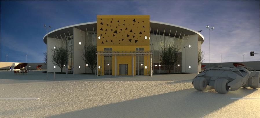 Art gallery 3D model_5