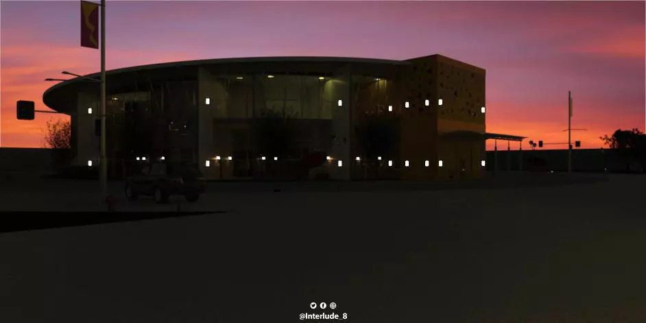 Art gallery 3D model_0