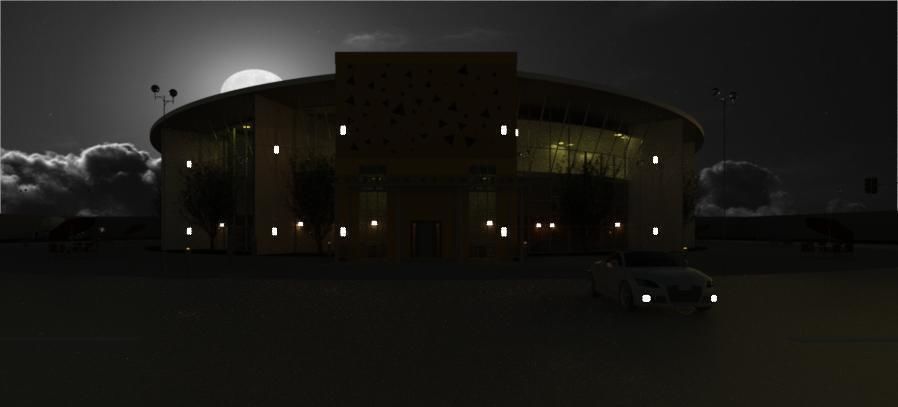 Art gallery 3D model_6