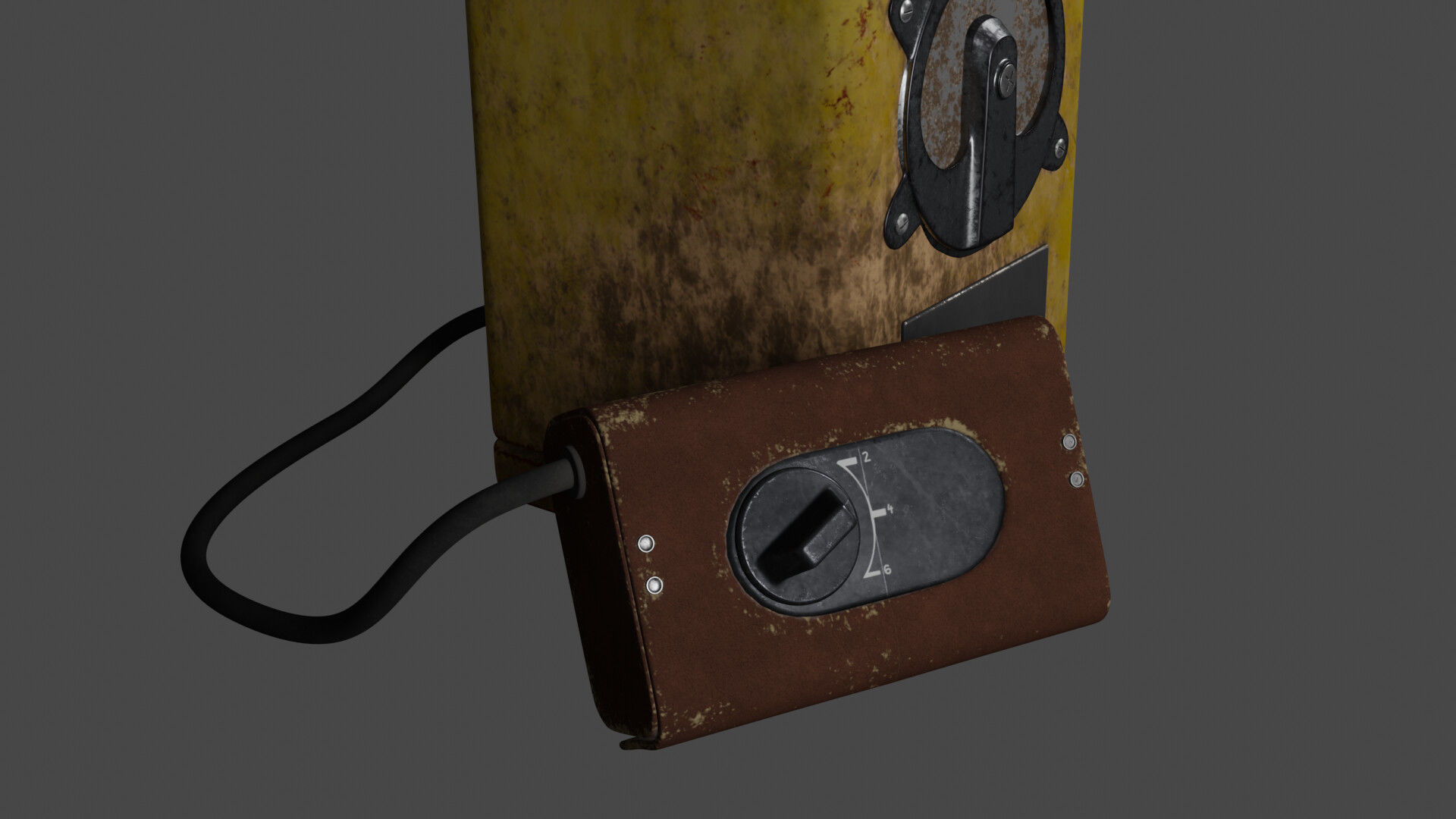 Stalker 2 Artifact Container Lamp  3D model_7