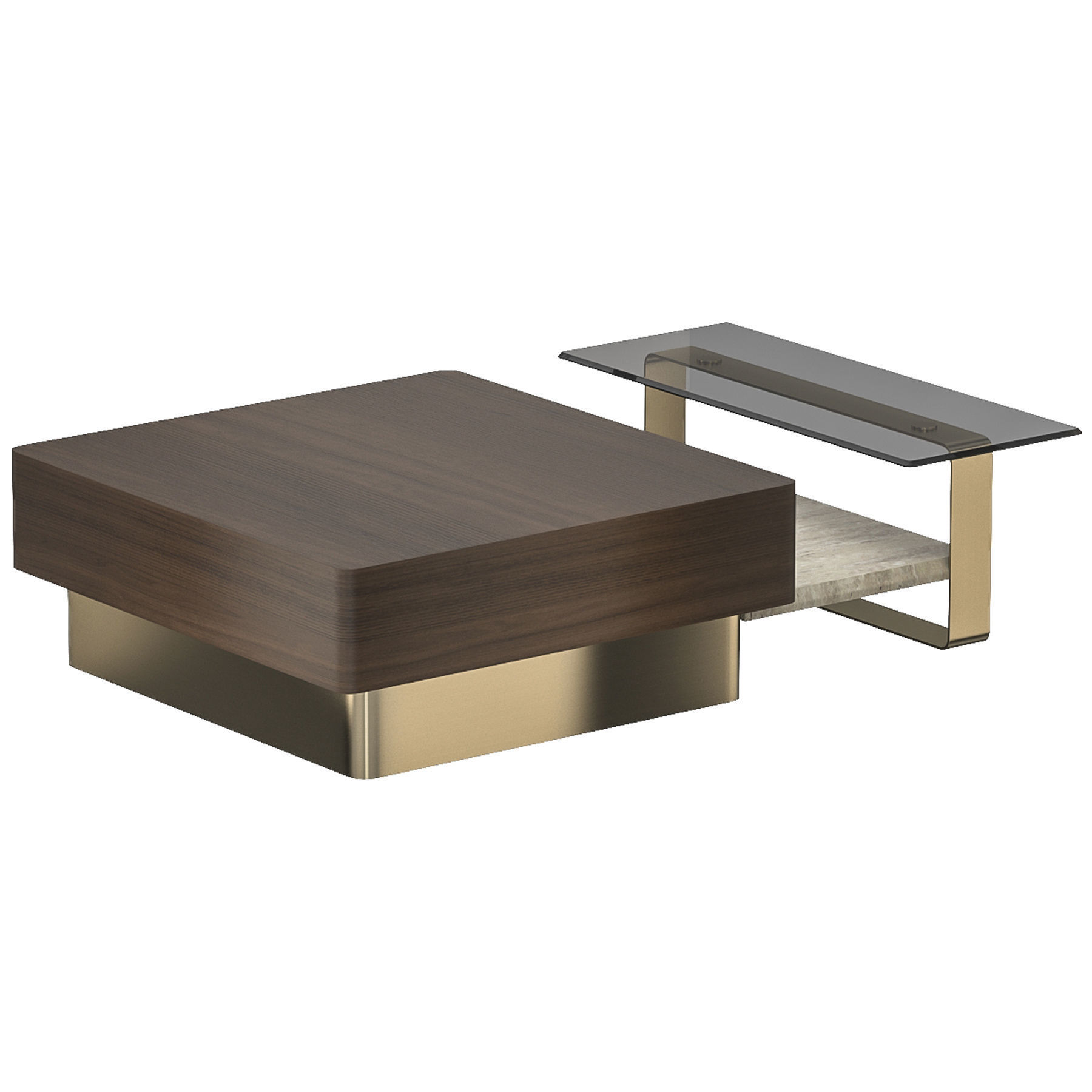 Center table Gehry 3D model_2