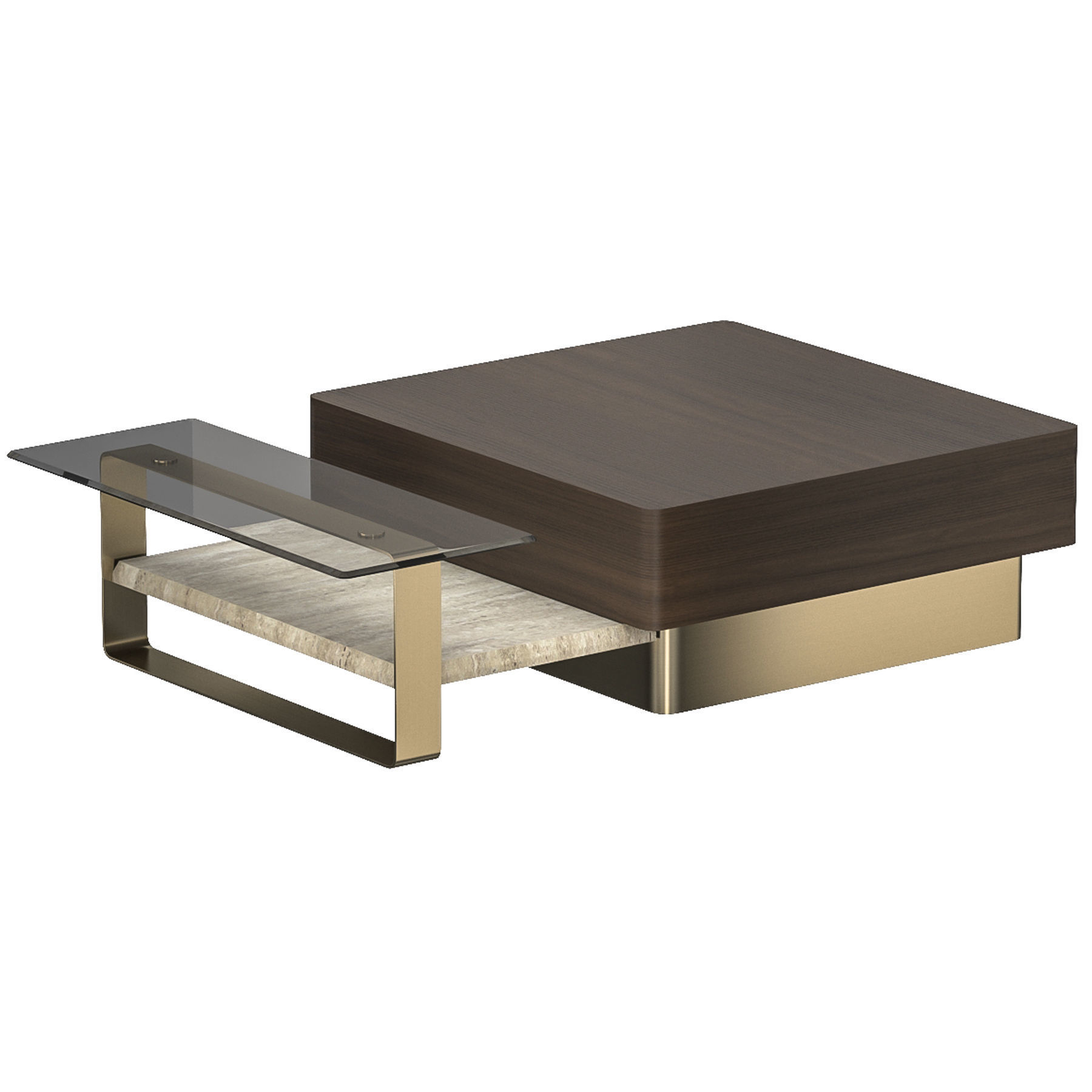 Center table Gehry 3D model_1