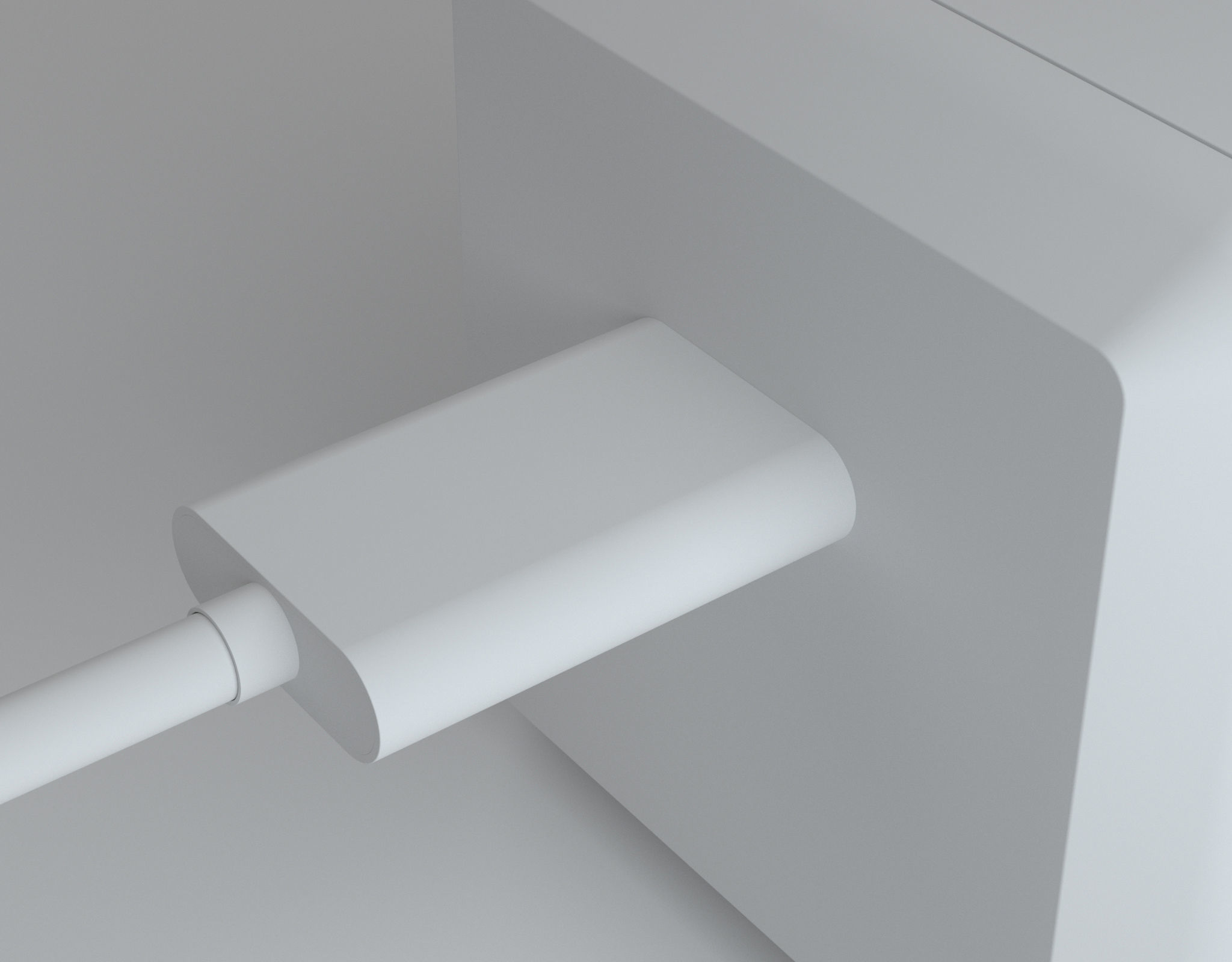 Transparent data line 3D model_2