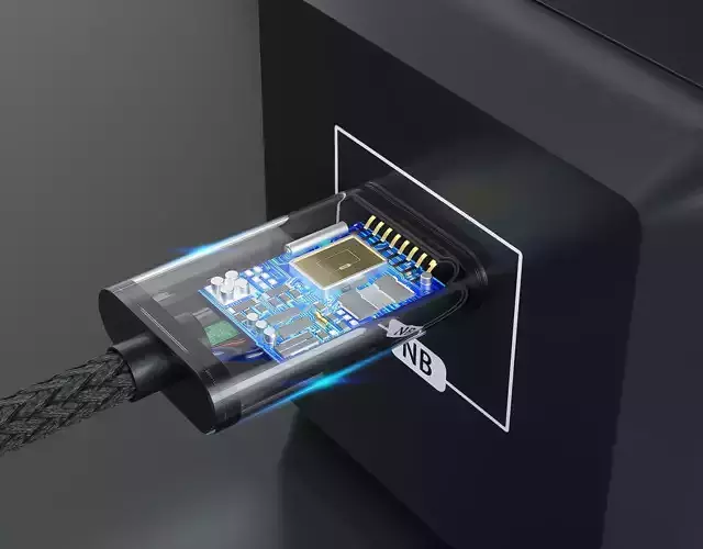 Transparent data line