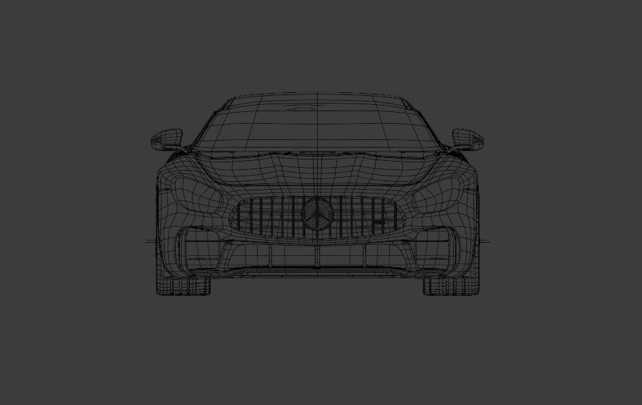 Mercedes AMG GT r Free 3D model_7
