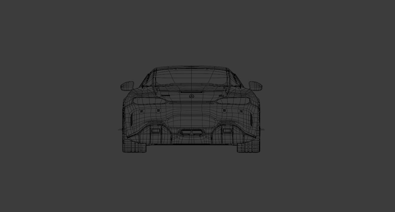 Mercedes AMG GT r Free 3D model_9