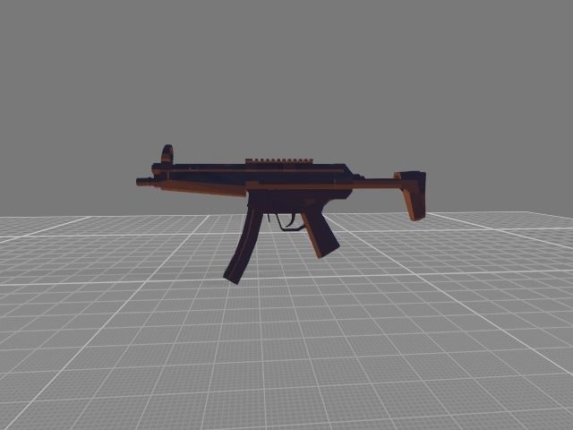 Squid game cartoon charaters Low-poly 3D model_10