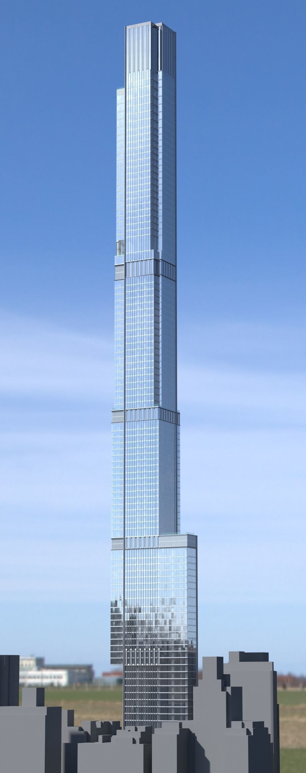 Central Park Tower New York 3D model_8