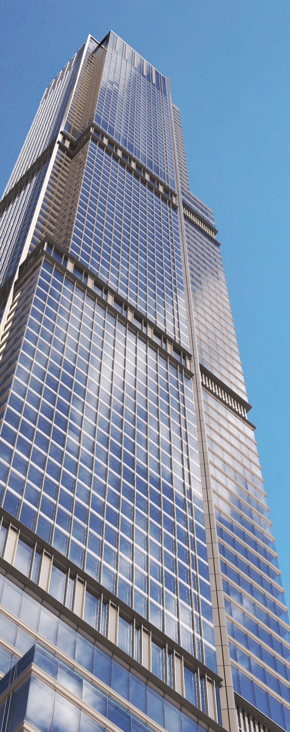 Central Park Tower New York 3D model_1