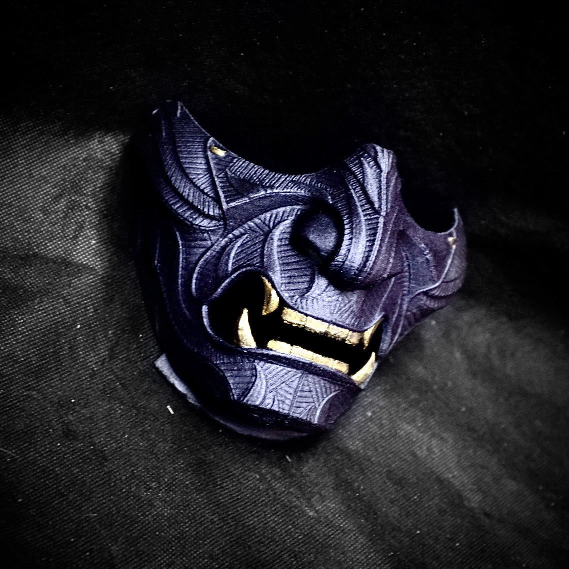 Ghost Of Tsushima - Ghost Mask Patterned - High Details 3D print model_3