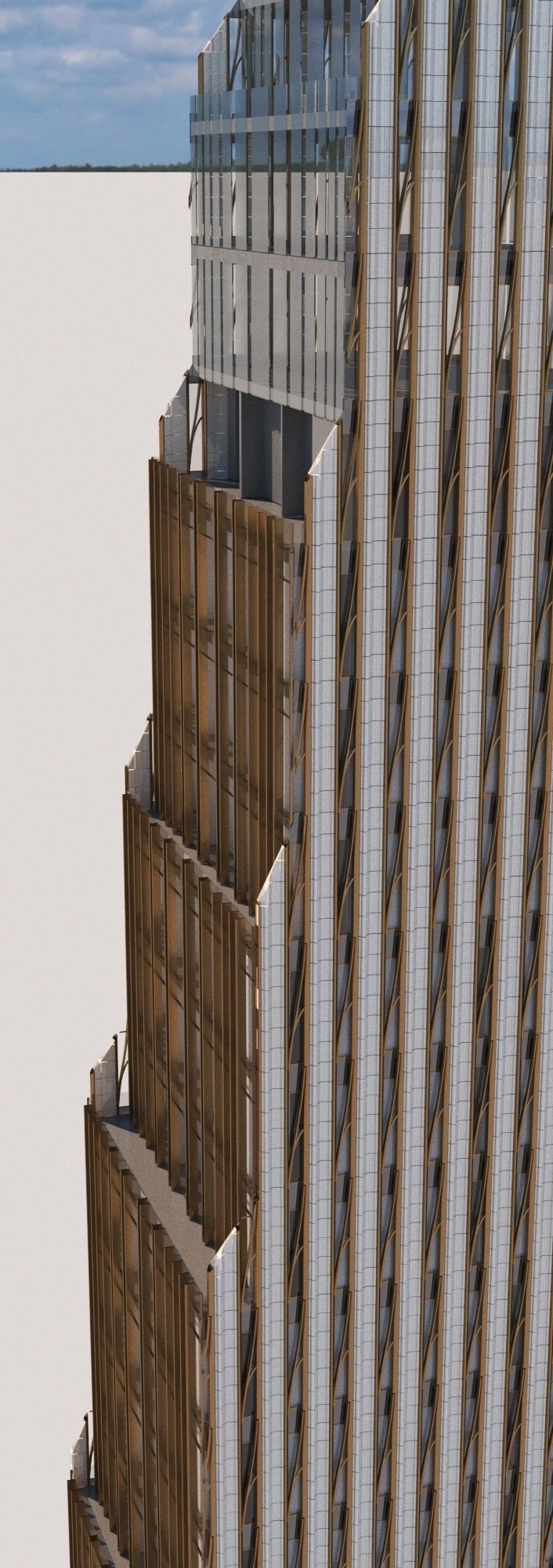 111 West 57th Street Skyscraper New York 3D model_19