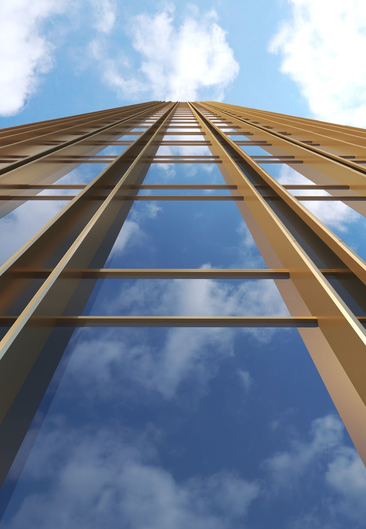 111 West 57th Street Skyscraper New York 3D model_14