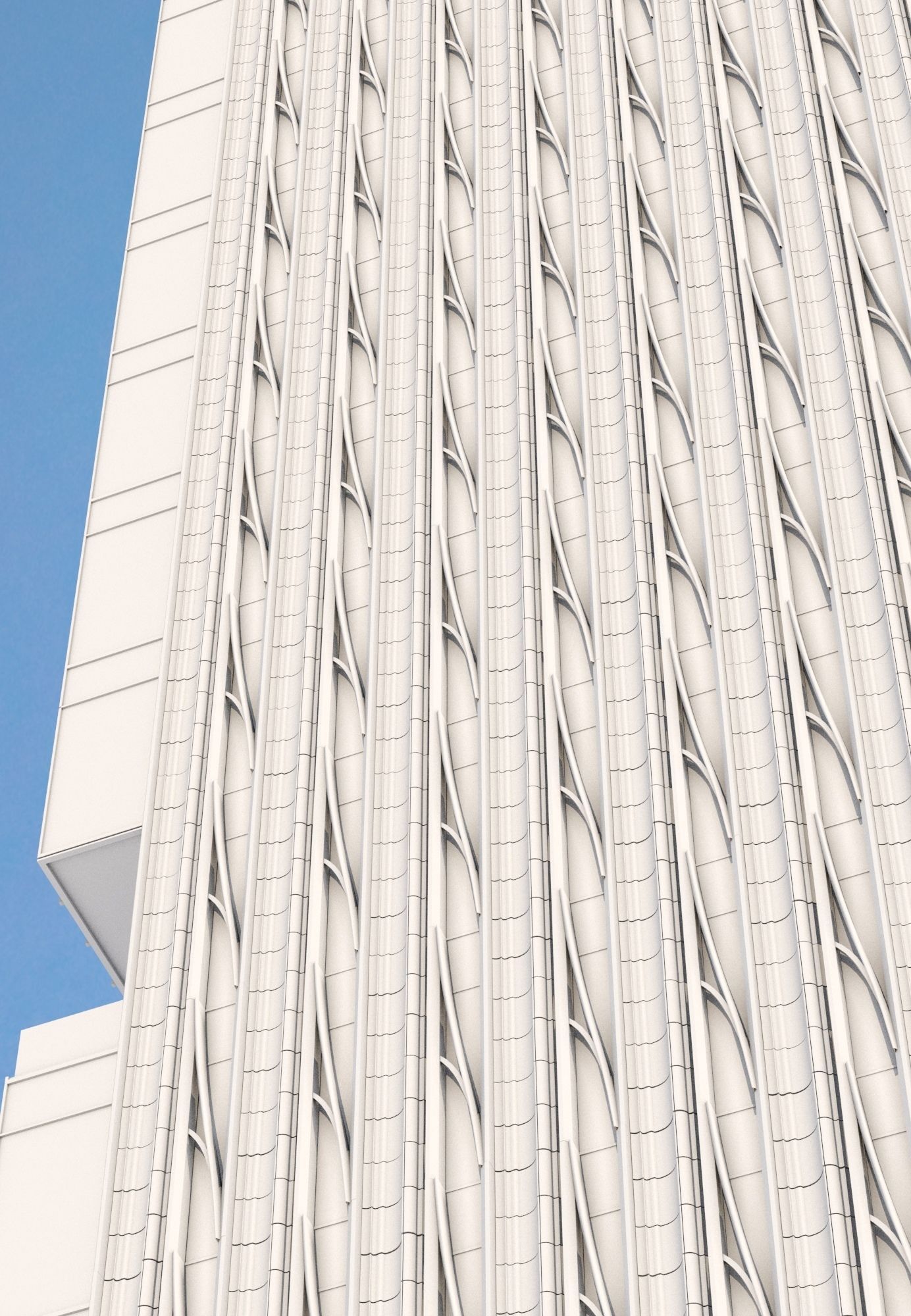 111 West 57th Street Skyscraper New York 3D model_13