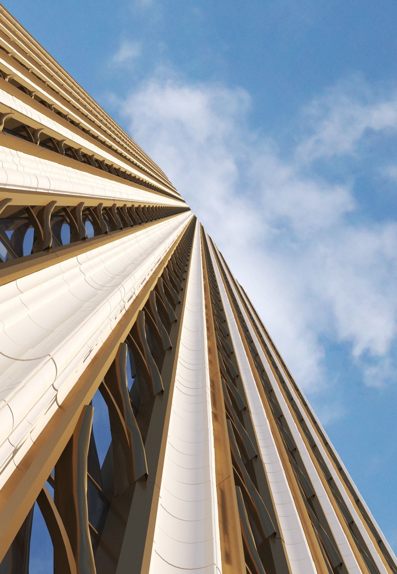 111 West 57th Street Skyscraper New York 3D model_1