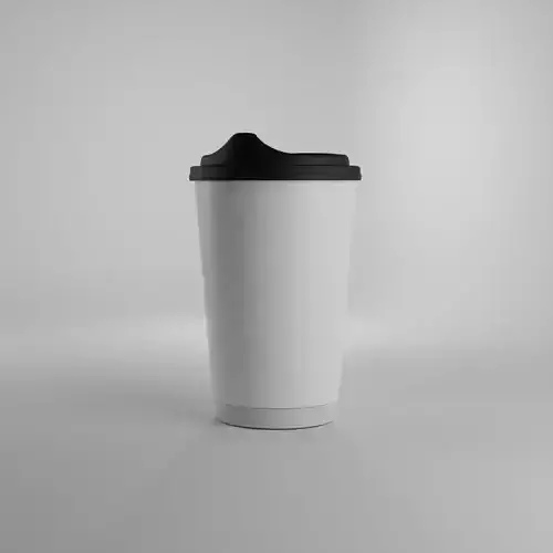 Takeaway coffee cup