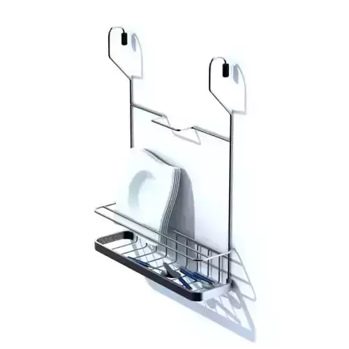 Hidden Kitchen Storage 3D model