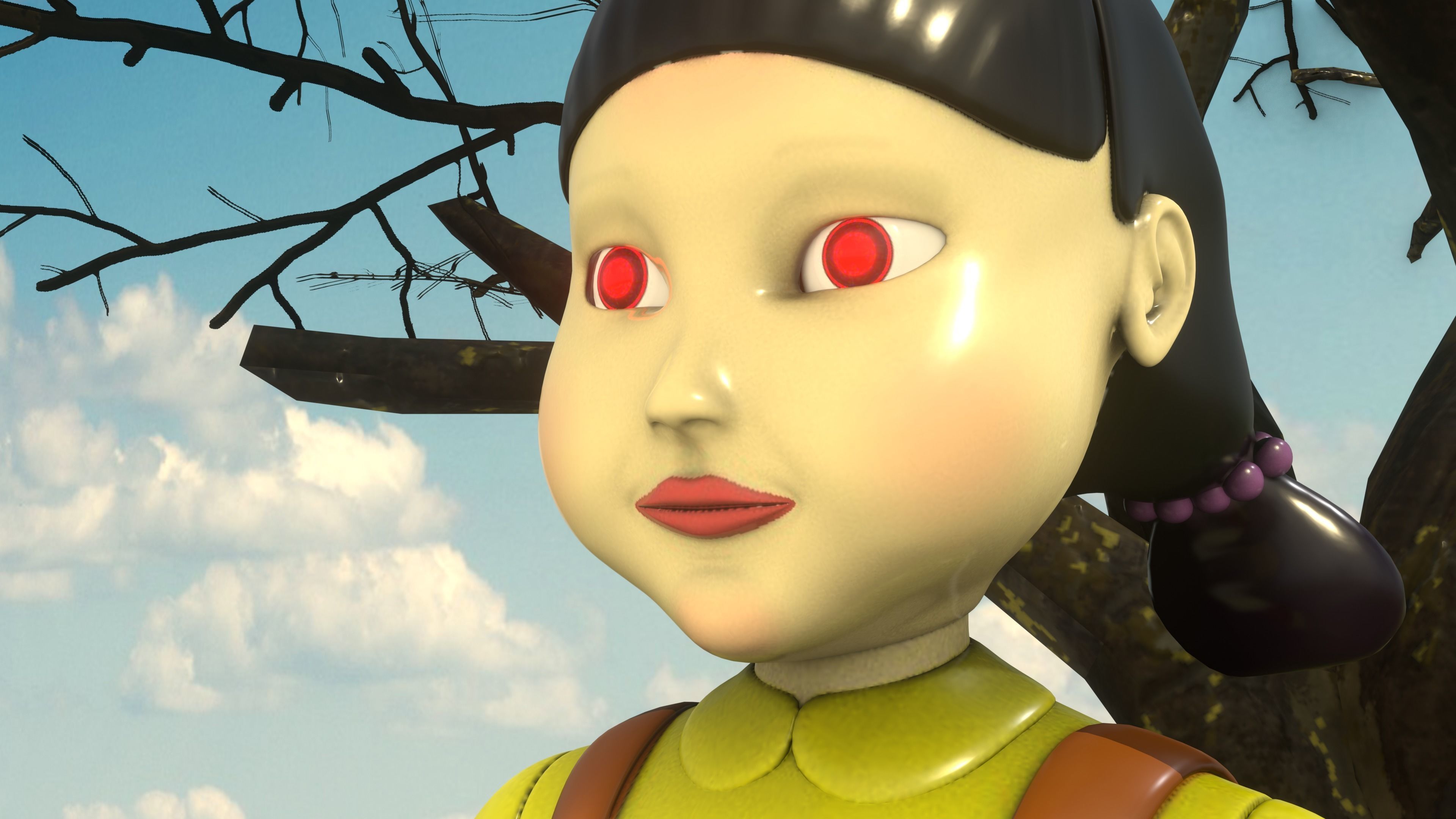 Squid Game Map 2 - Extended version 3D model_5