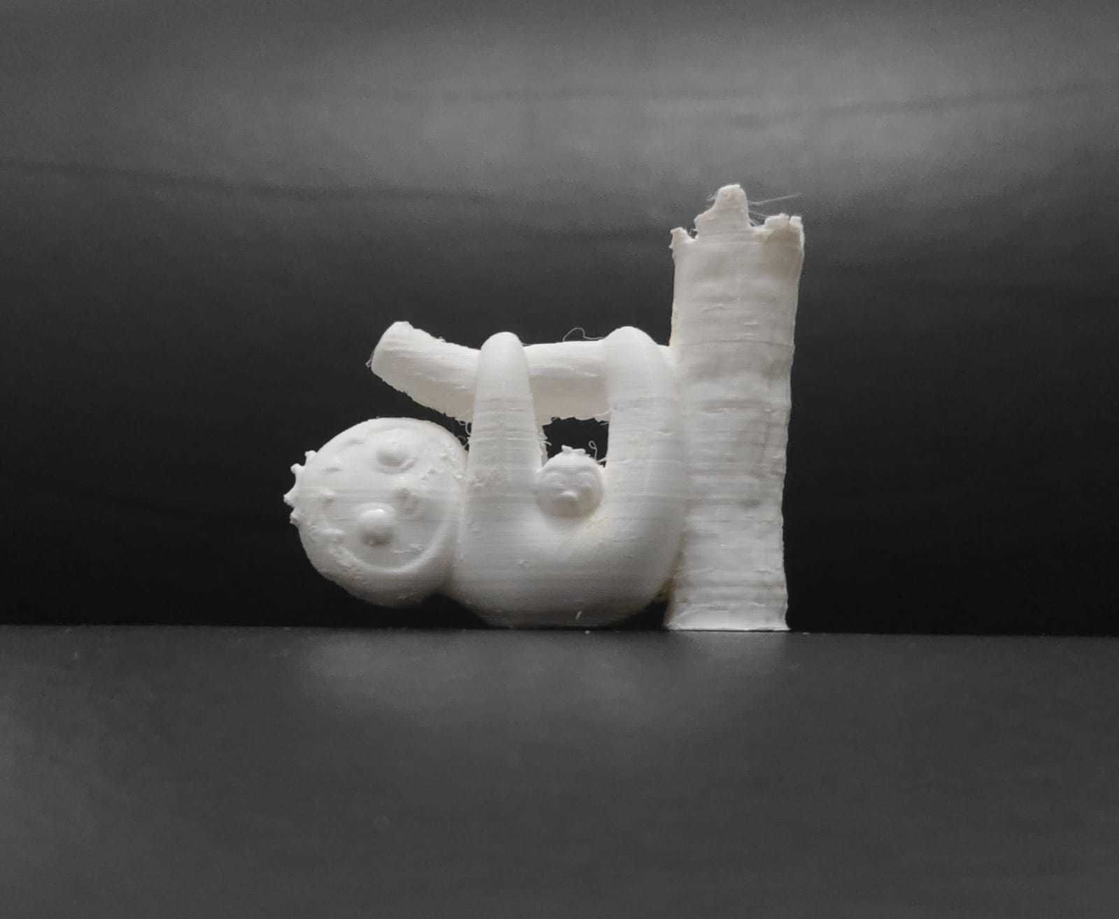 Sloth with Baby 3D print model_14