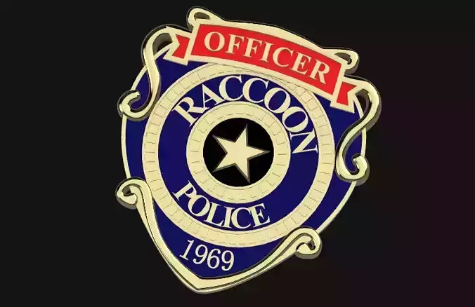 Resident Evil - Raccoon City police badge