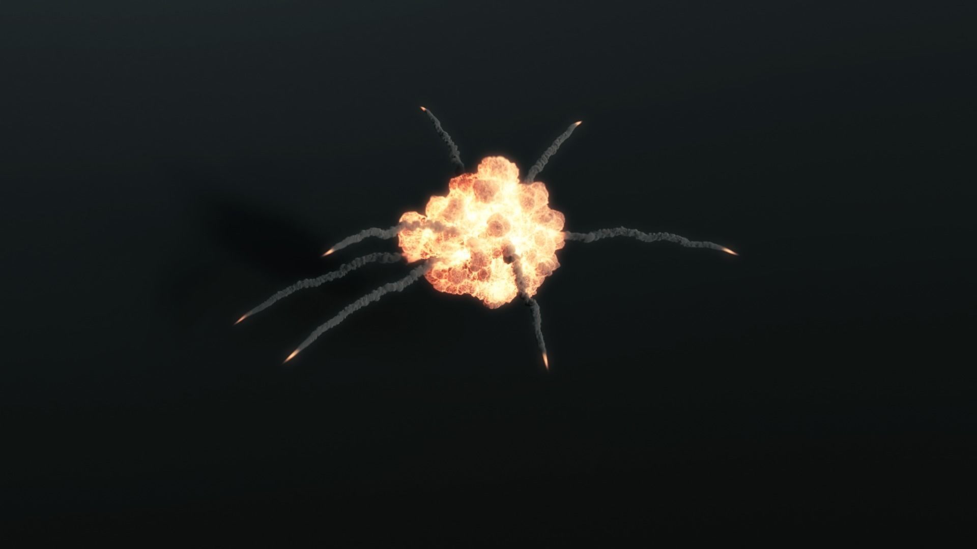Volume-Explosion pack VOL1 - animated 3D model_6
