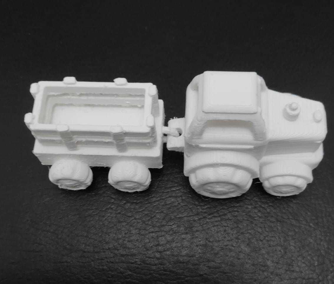 Farm Tractor 3D print model_12