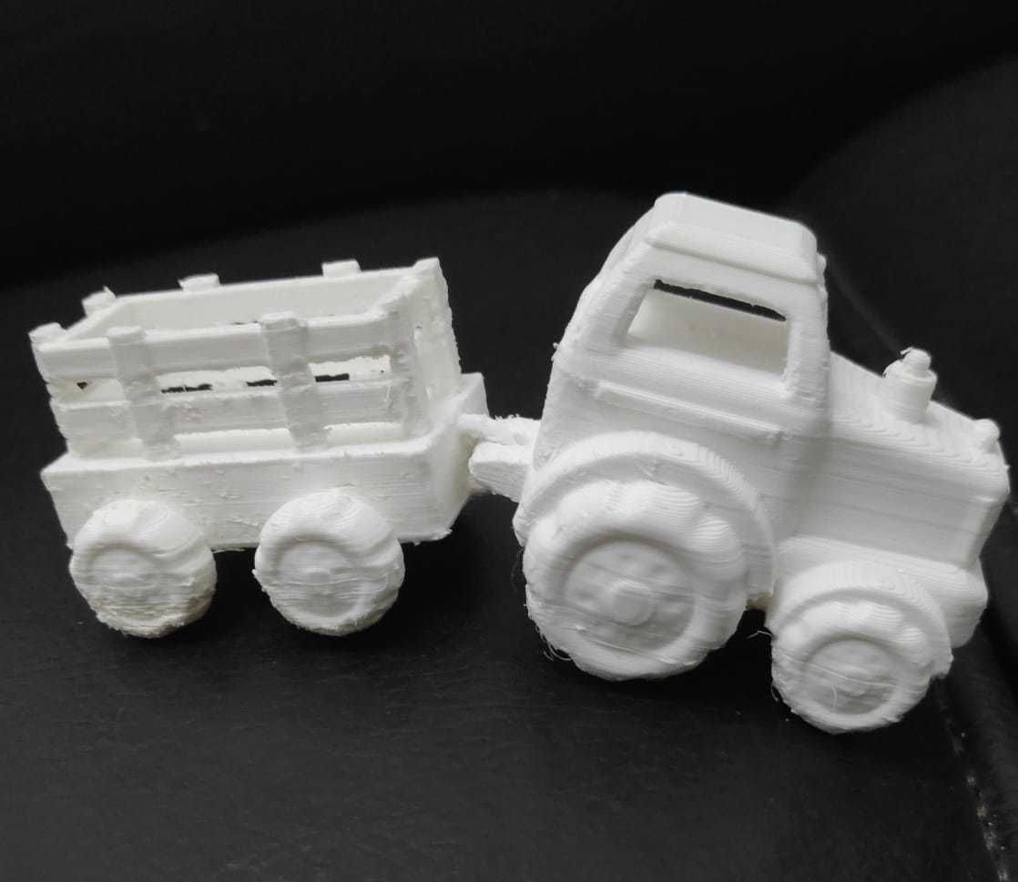 Farm Tractor 3D print model_17