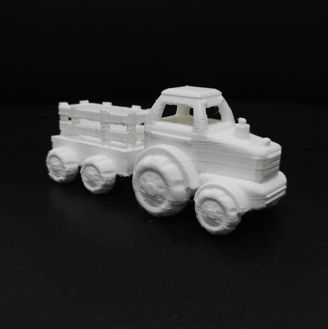 Farm Tractor 3D print model_4