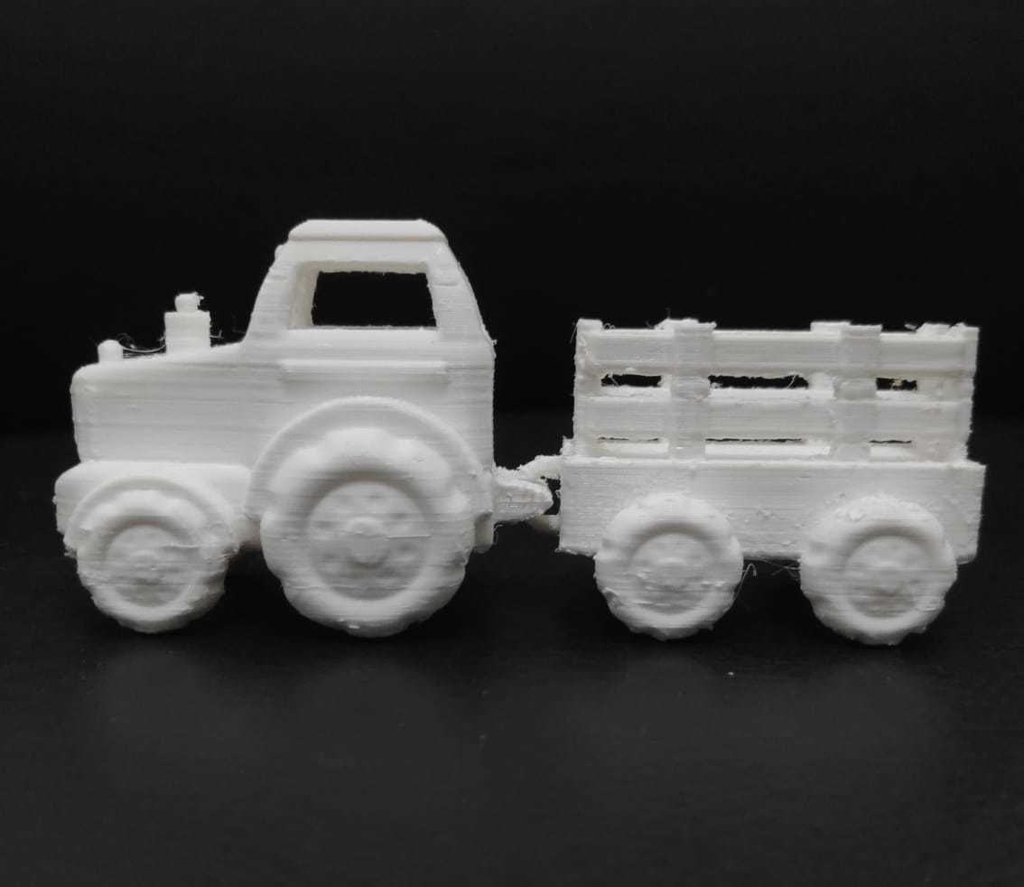 Farm Tractor 3D print model_6