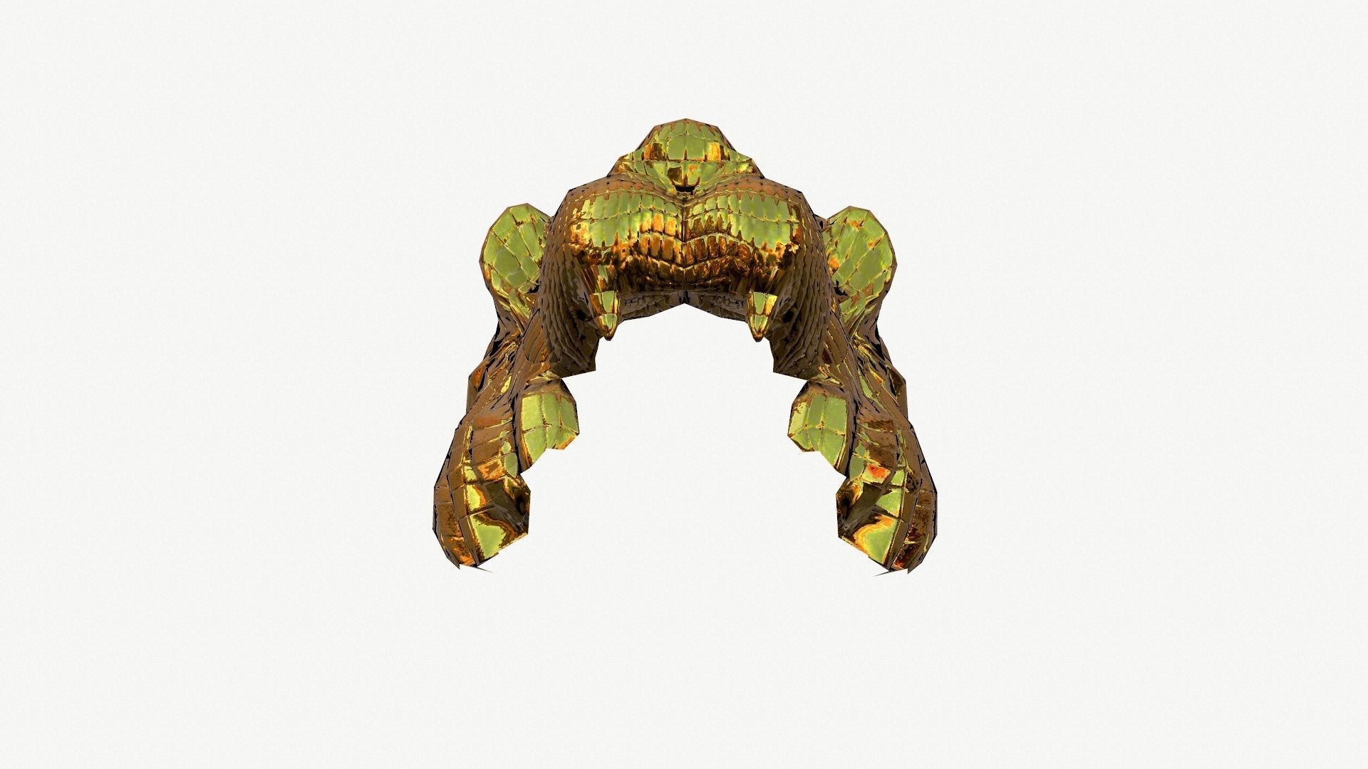 3D model Squid game Lion mask VIP Low-poly 3D model_4