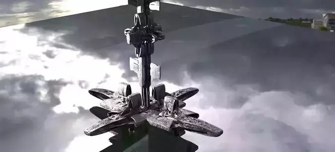 Arch reactor Pilon Tower Sci-Fi