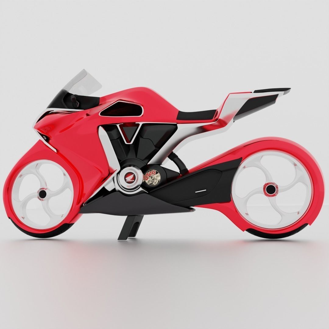 Motorcycle the future  3D model_3