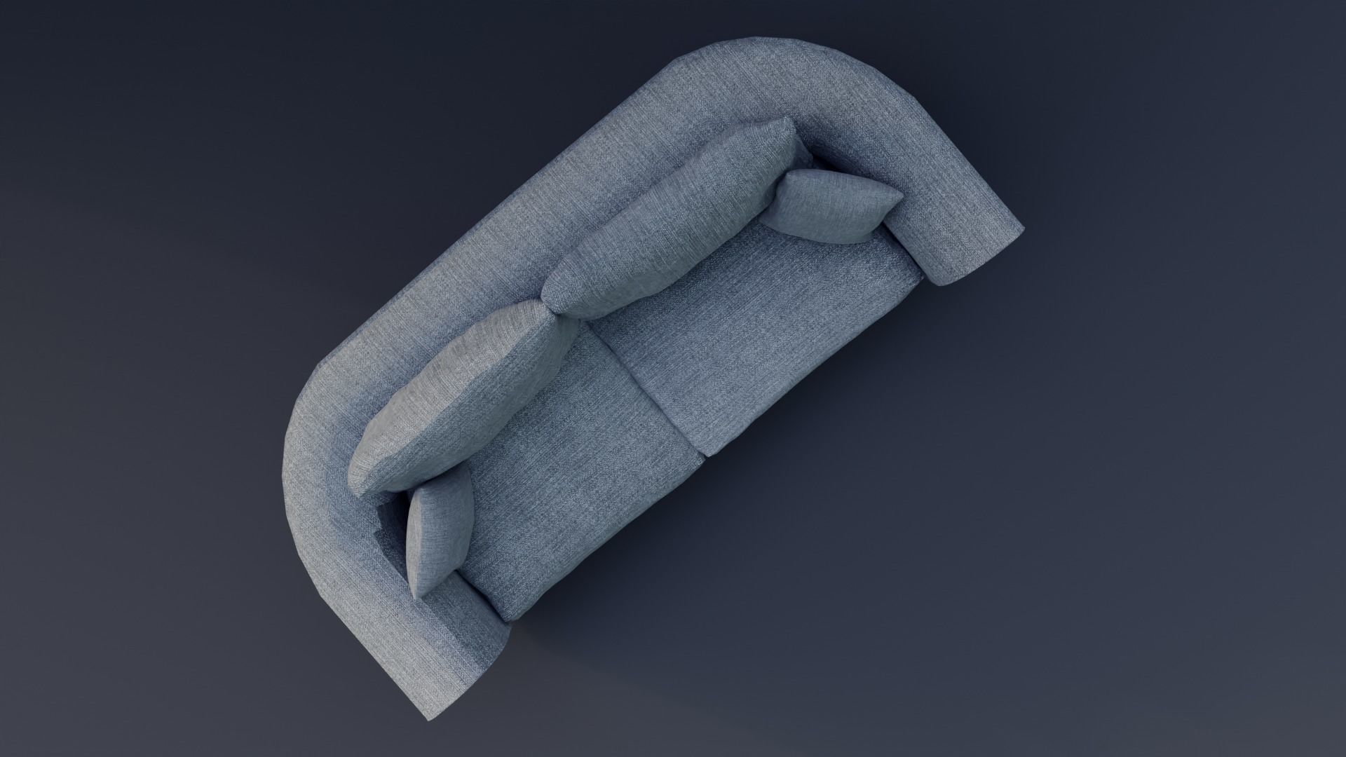 Modern Seat 3D model_3