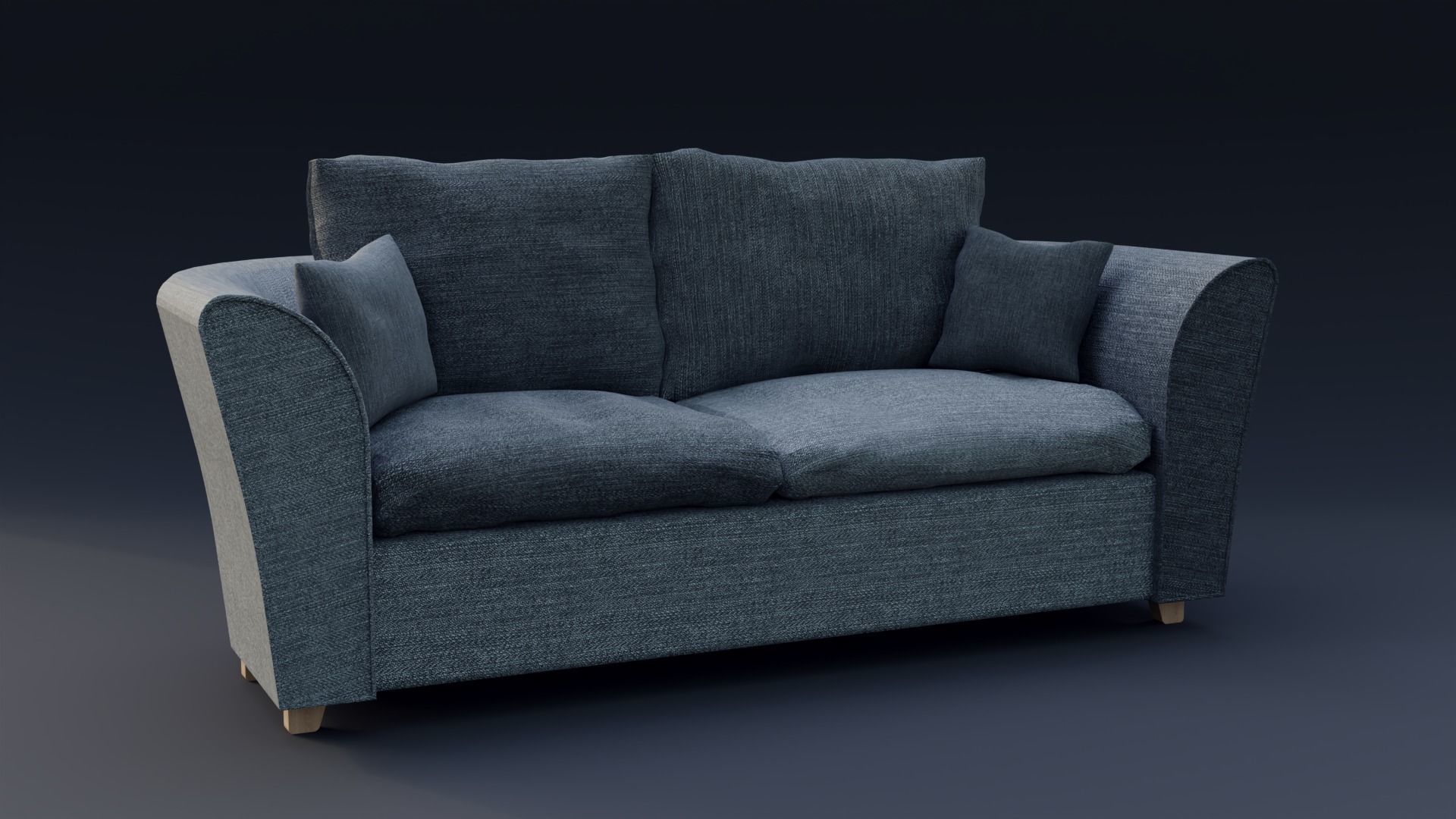 Modern Seat 3D model_1