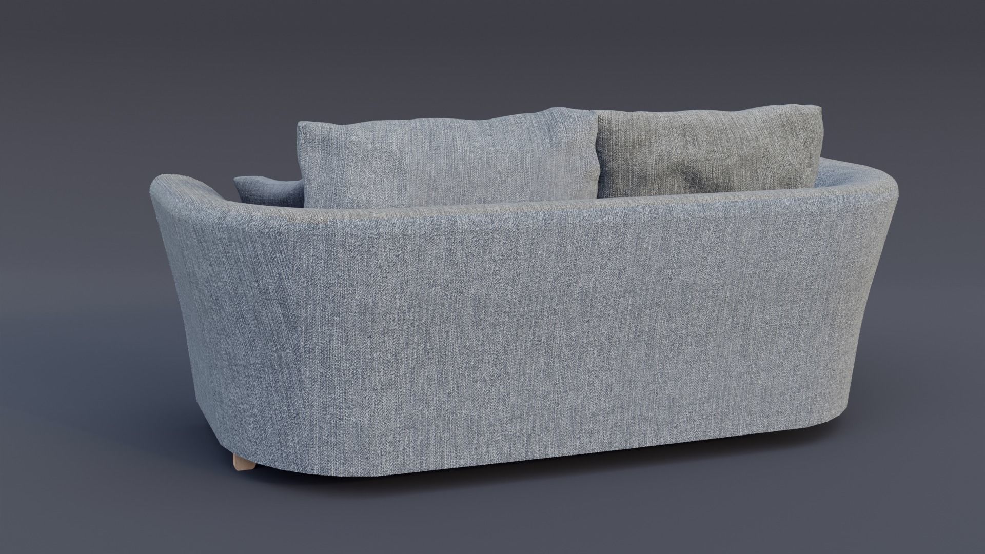Modern Seat 3D model_4