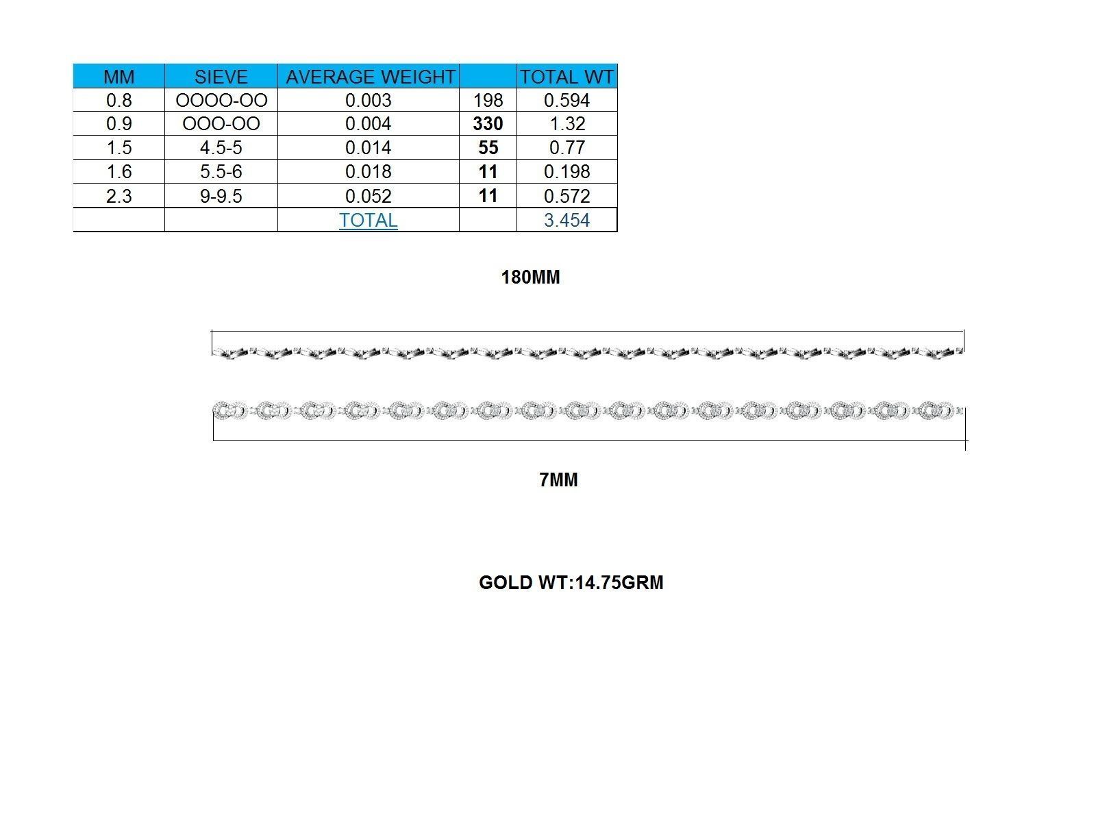 Bracelet - 68 3D print model_9