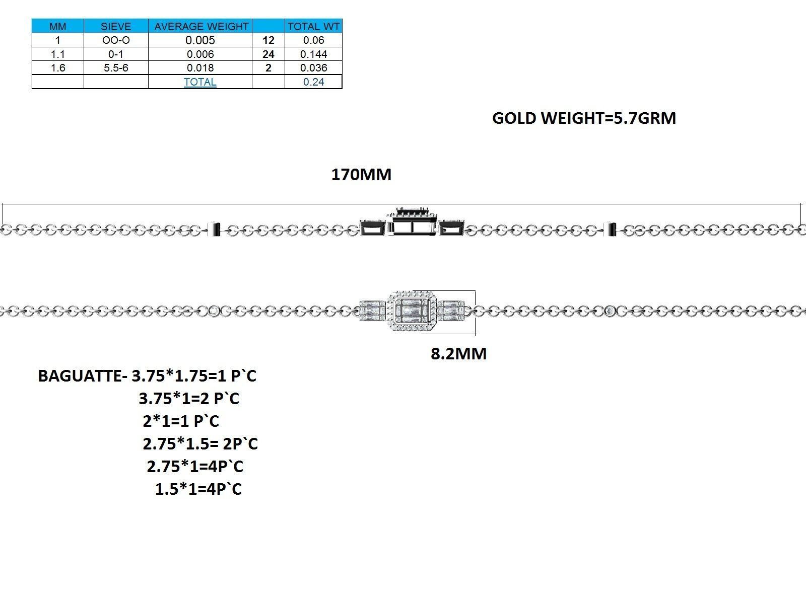Bracelet - 52 3D print model_9