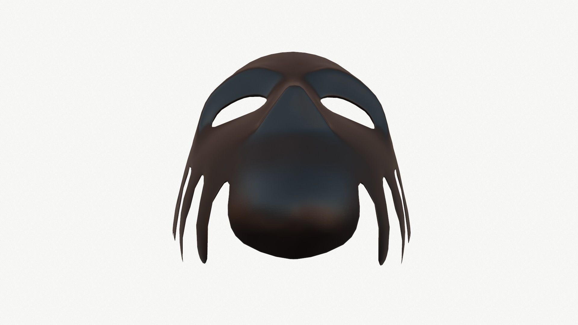 3D Squid game Waiter mask VIP Low-poly 3D model_4