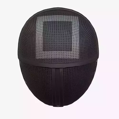 3D Squid game Henchman mask VIP Low-poly 3D model