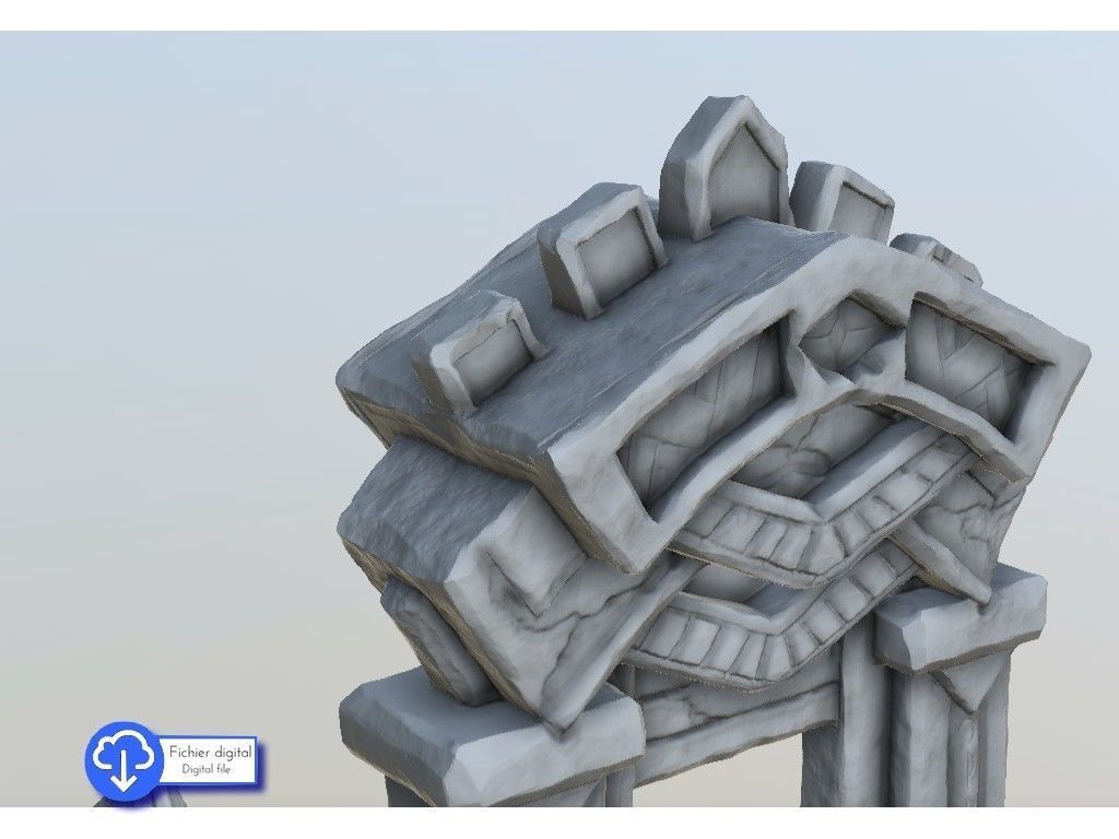 Magical totems - Warhammer resin FDM Age of Sigmar Bolt Action 3D print model_5