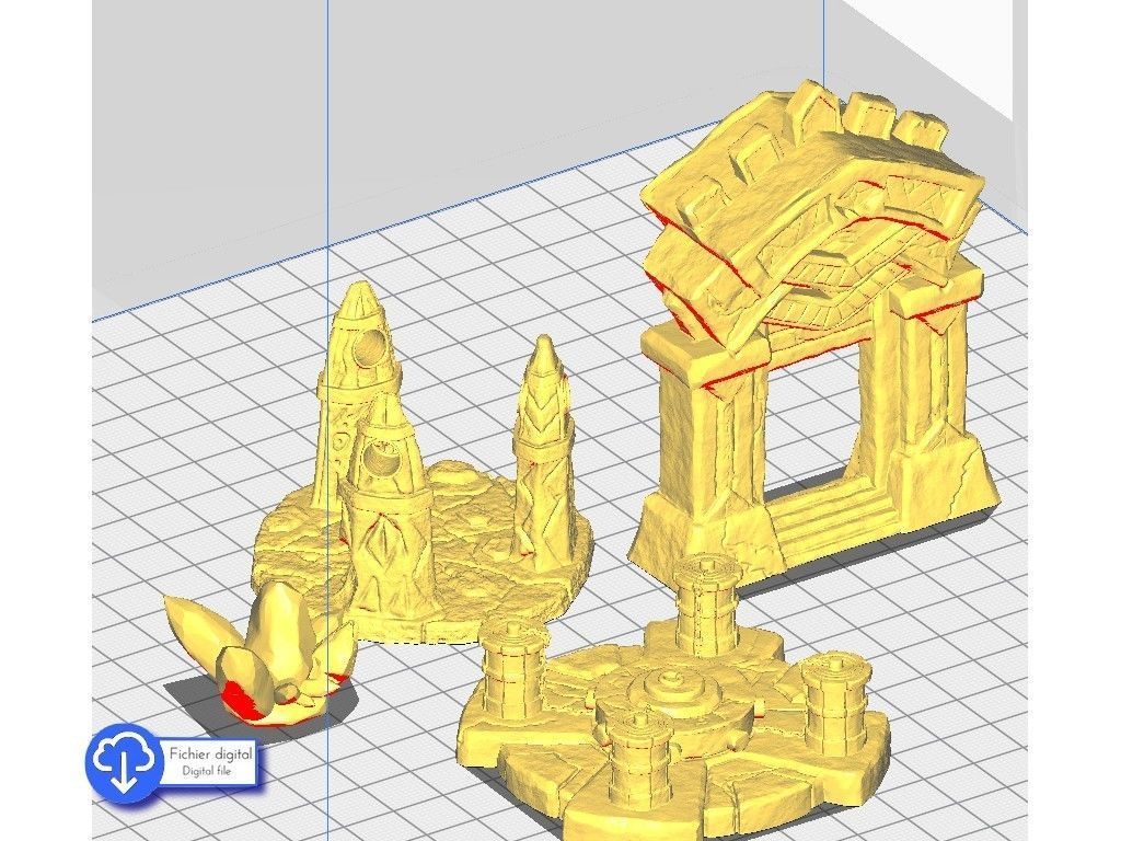 Magical totems - Warhammer resin FDM Age of Sigmar Bolt Action 3D print model_7