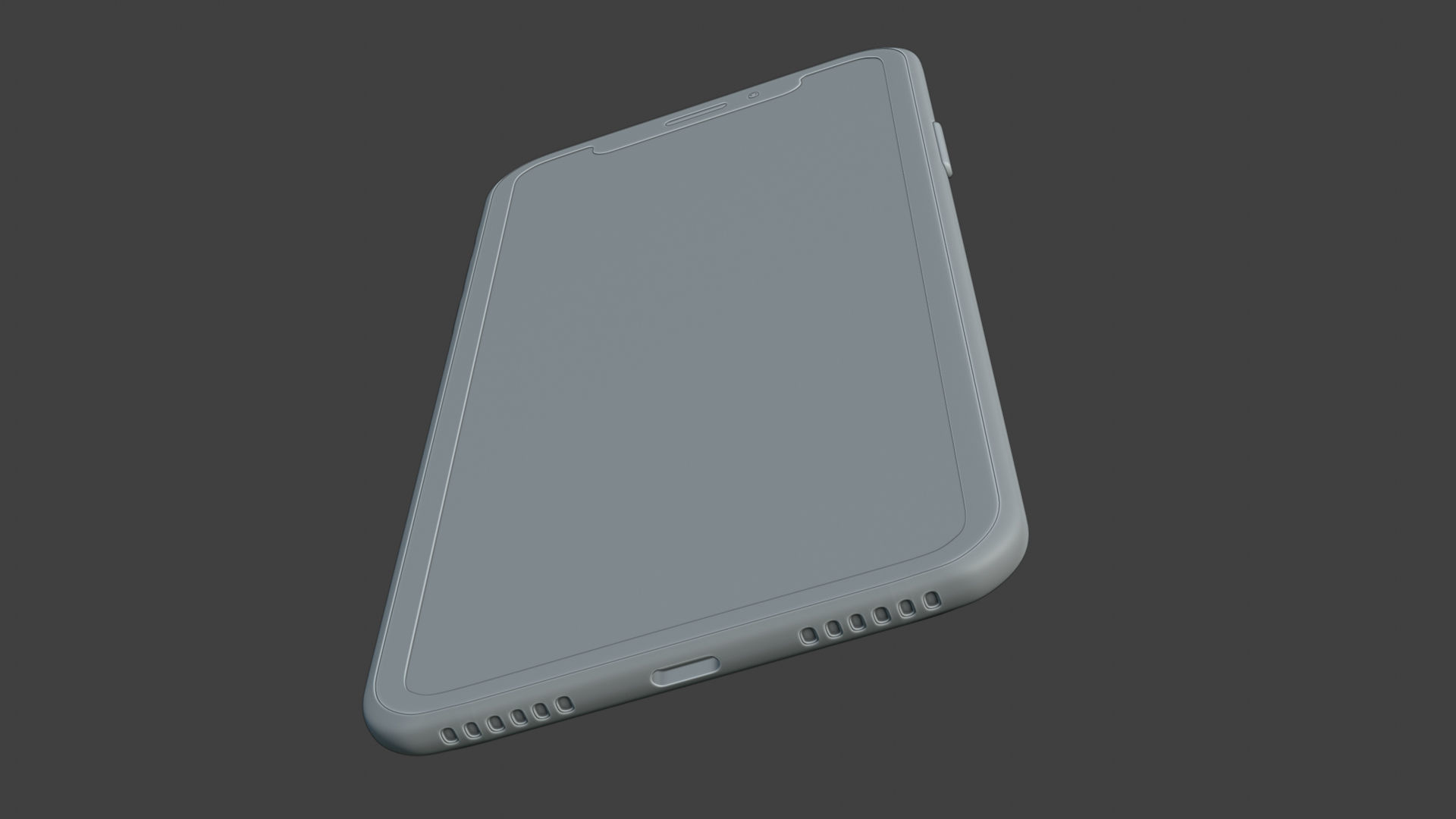 Smartphone 3D model_14
