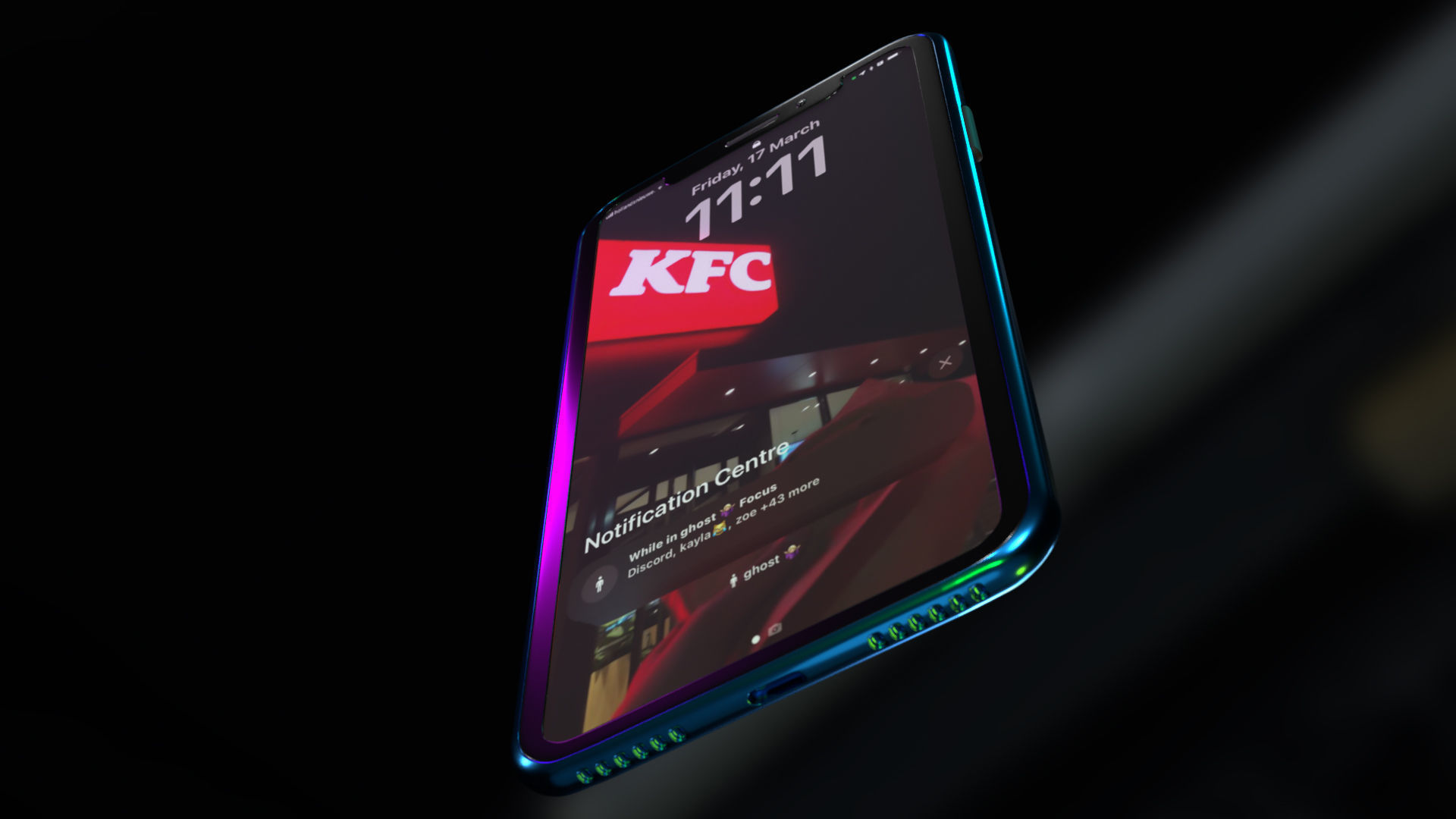 Smartphone 3D model_7