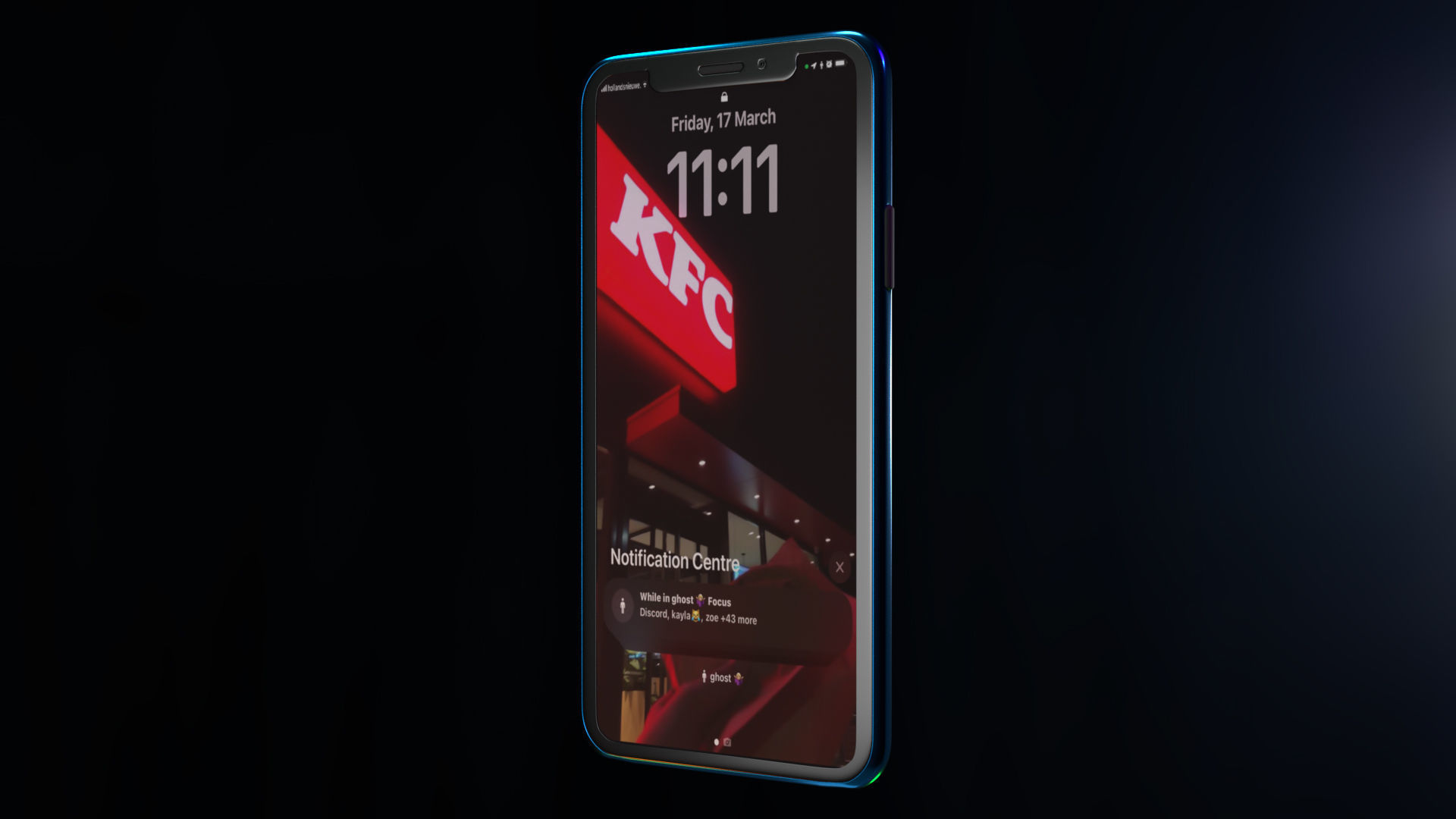 Smartphone 3D model_1