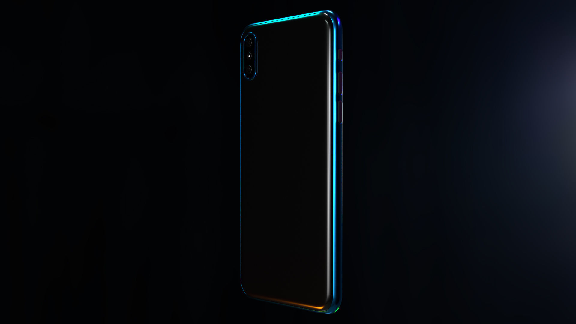 Smartphone 3D model_4