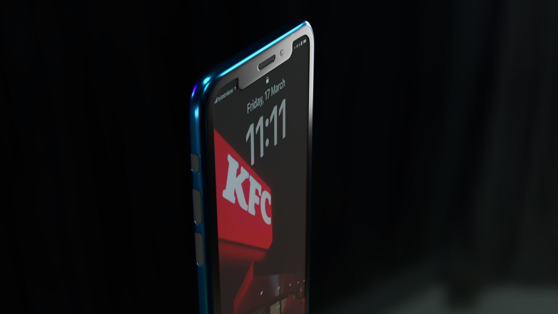 Smartphone 3D model_12