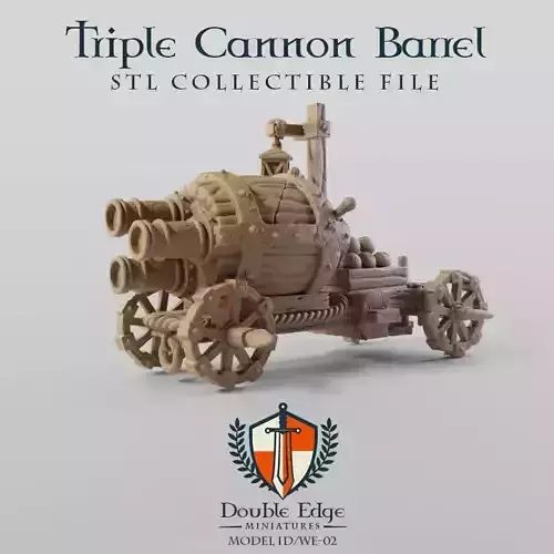 TRIPLE CANNON BARREL - WE-02
