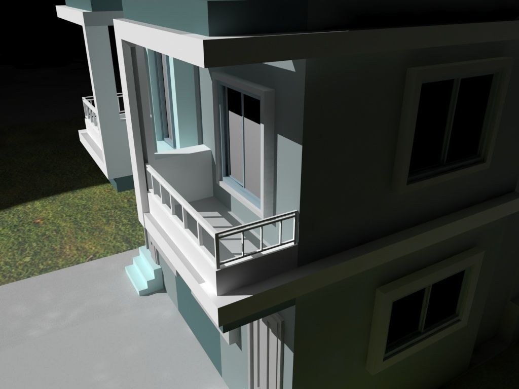 3d exterior model  made between 3027 square fit  3D model_2