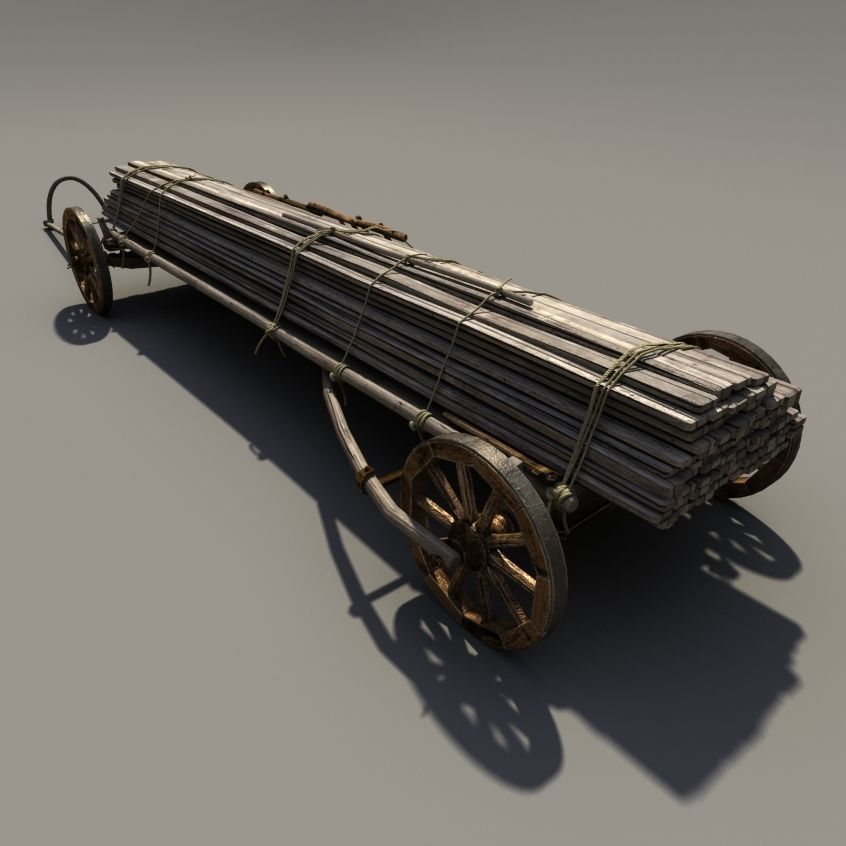 cart 02 3D model_1