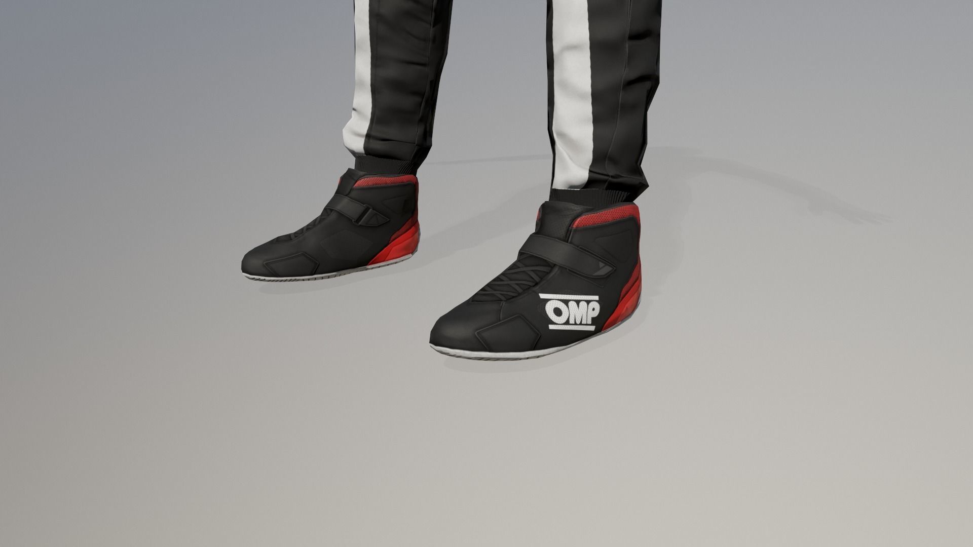 Rally Pilot  Low-poly 3D model_20